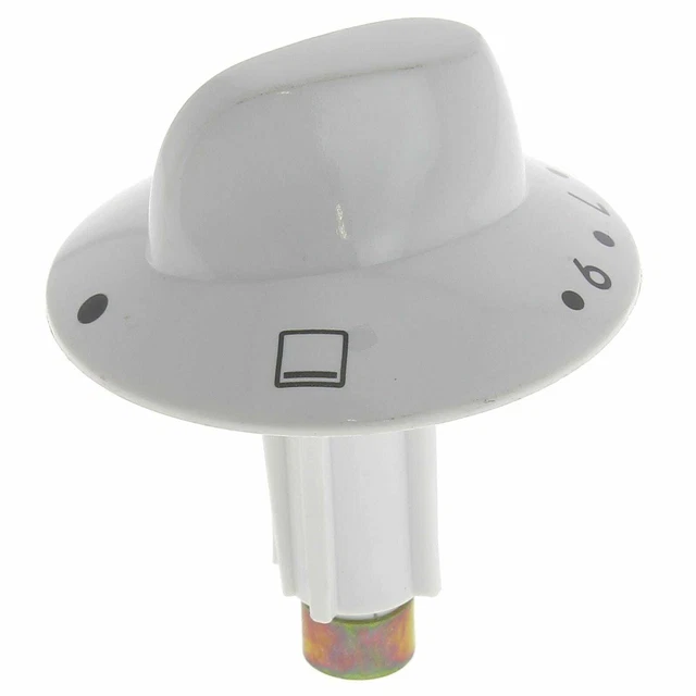 Bouton four blanc pour Cuisiniere Sauter