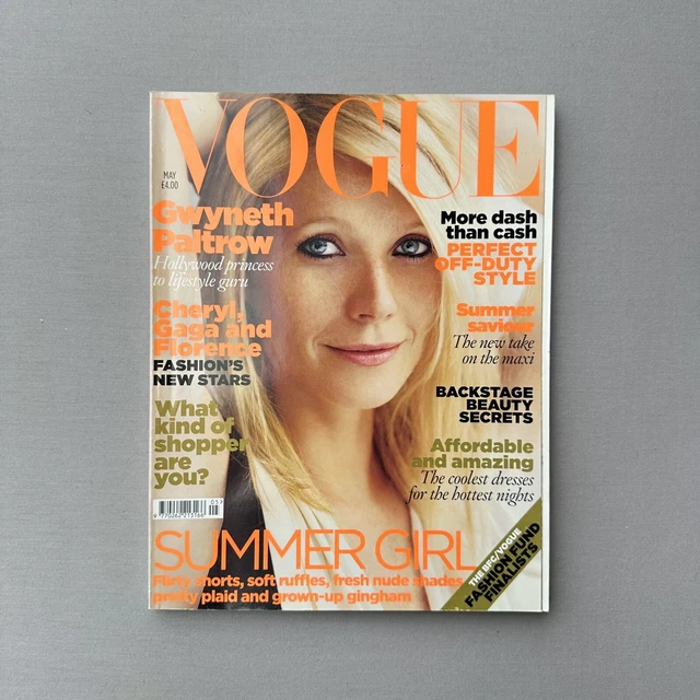 BRITISH VOGUE MAGAZINE May 2010 Gwyneth Paltrow UK English Great british-vogue-magazine-may-2010-gwyneth-paltrow-uk-english-great