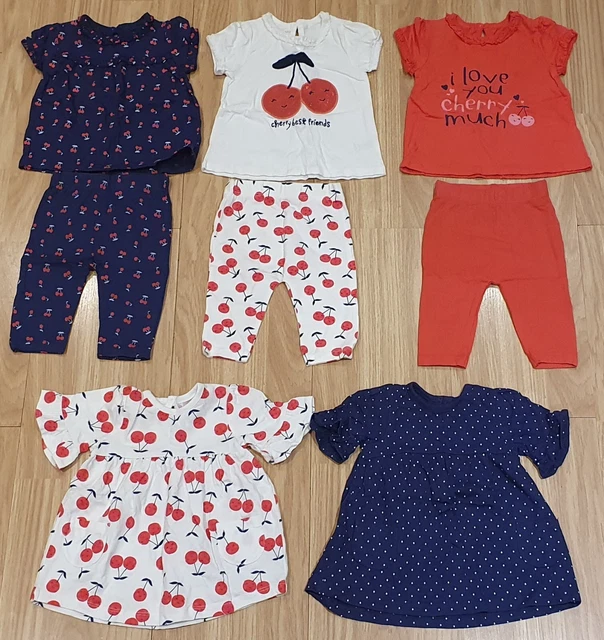 Beautiful Baby Girls Clothes Set Bundle 0-3 Months & First Size VGC
