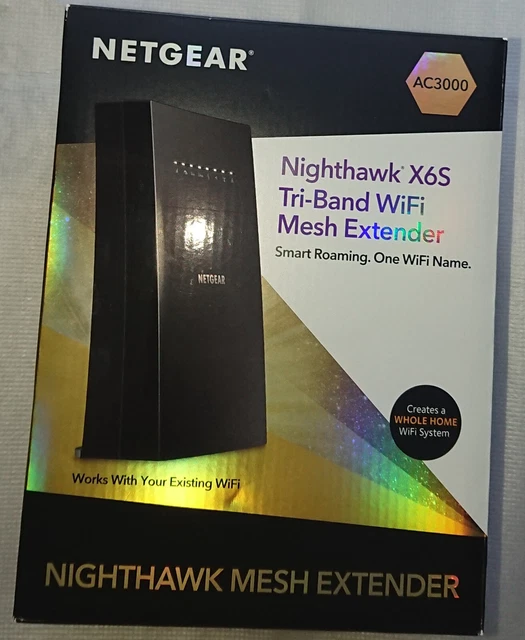 NETGEAR Nighthawk X6S Ripetitore WiFi Mesh AC3000 (Modello / Versione: EX8000)