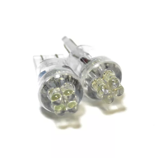 2x Toyota Avensis T25 Bright Xenon White LED Number Plate Upgrade Light Bulbs