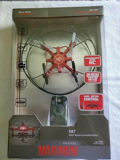 Propel maximum x07 hand motion deals controlled drone