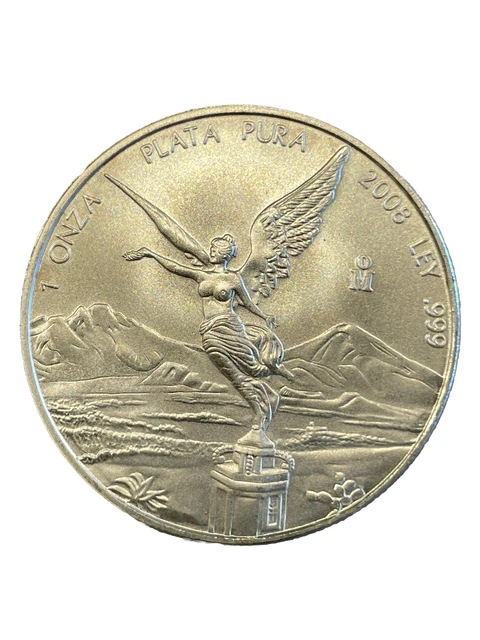 2008 1 Ounce Mexican Silver Libertad