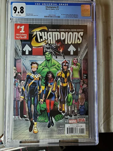 Champions #1 CGC 9.8 2016