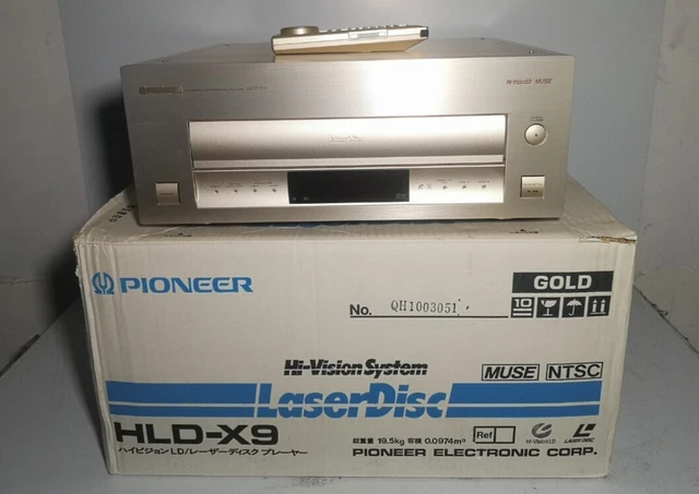 Décodeur Pioneer PDP-502R Décodeur/lecteur Laserdisc Pioneer PDP-502R Hi-Vision Muse D'occasion - Import Japon, Fonctionne, état Nickel Décodeur LD Pioneer Occasion