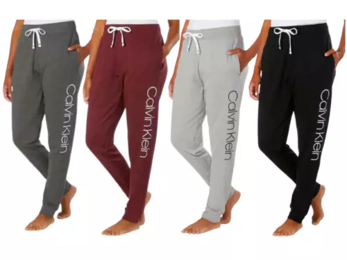 Calvin Klein Women French Terry Jogger Size L, XL - Black, Gray, Red - FREE SHIP