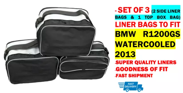 Pannier Liner Bags & Top Box Bag For Bmw R1200 Gs Water-Cooled Lc 2013