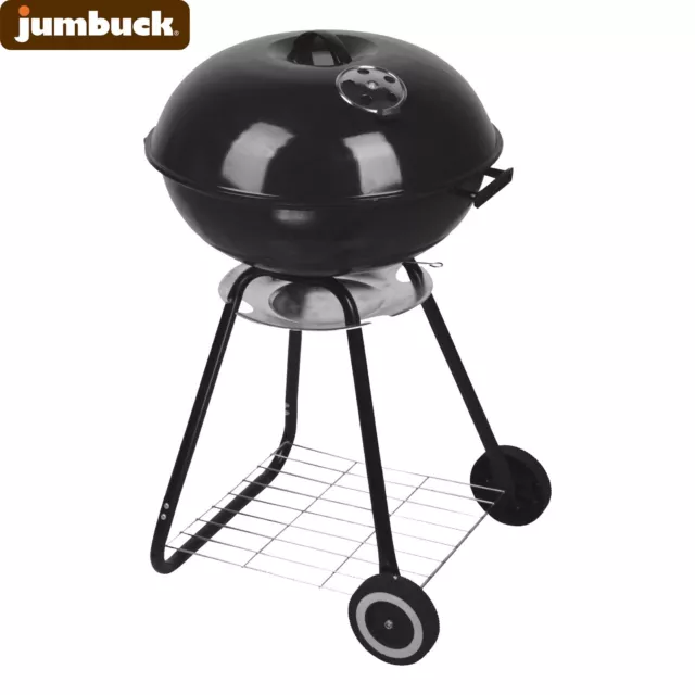 New Jumbuck™ Charcoal Outdoor Kettle Barbeque BBQ Portable Stainless Steel Grill