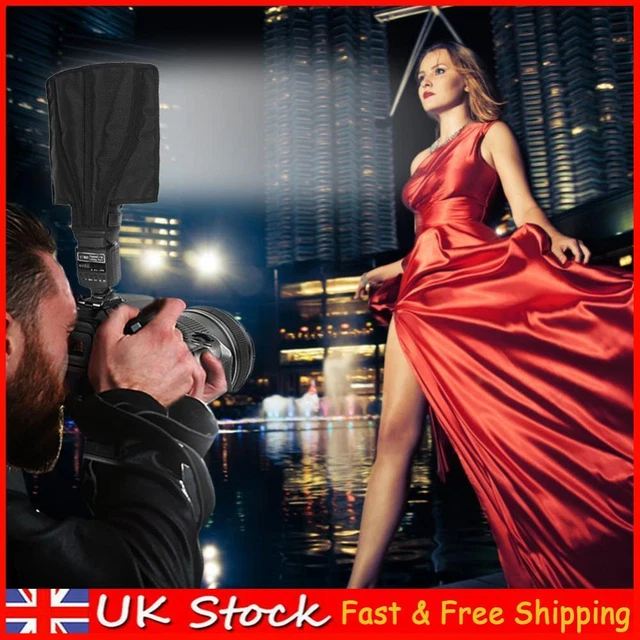 Foldable Flash Reflector Softbox Diffuser Speedlite Photography Reflectors