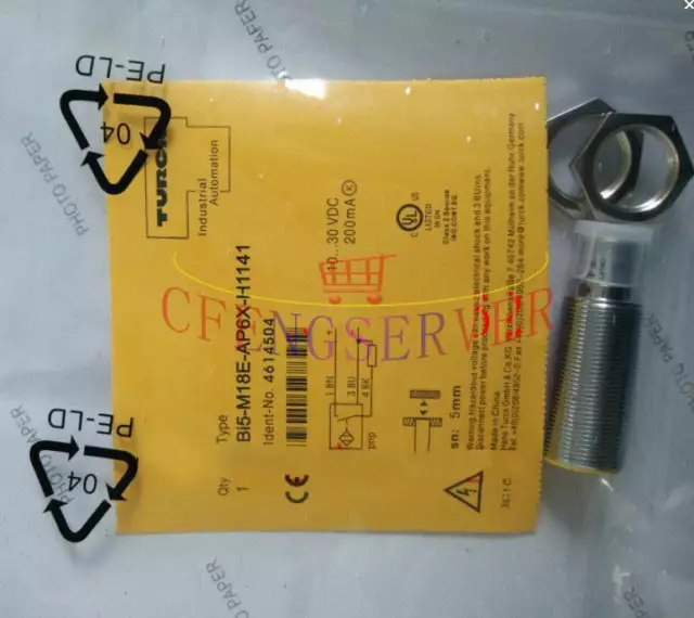 ONE TURCK proximity switch Bi5-M18E-AP6X-H1141 NEW