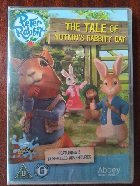 PETER RABBIT - The Tale of Nutkins Rabbity Day DVD - Brand New & Sealed ...