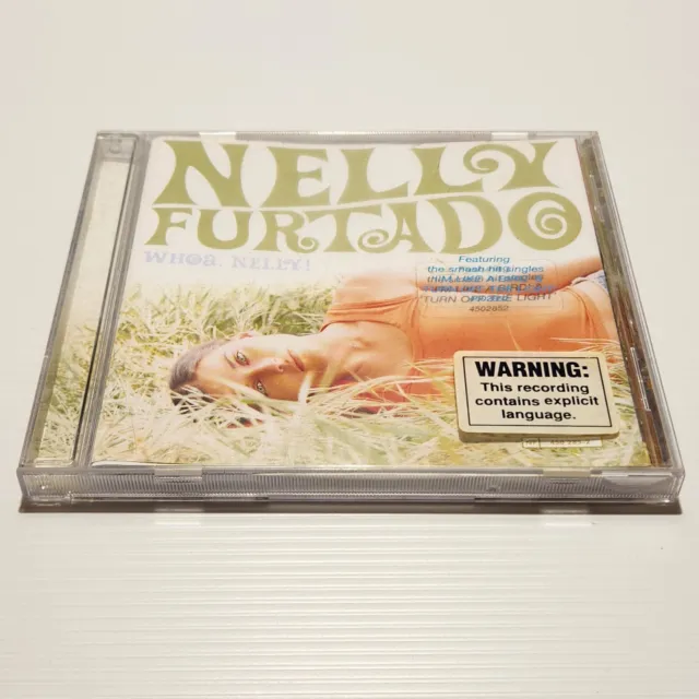 Nelly Furtado - Whoa, Nelly! (CD 2000) Aust Press VGC - Universal Music