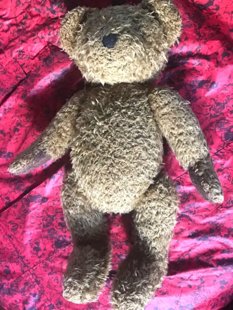Official BMW Williams F1 Teddy Bear Fully Jointed Moving Arms Legs Head Brown