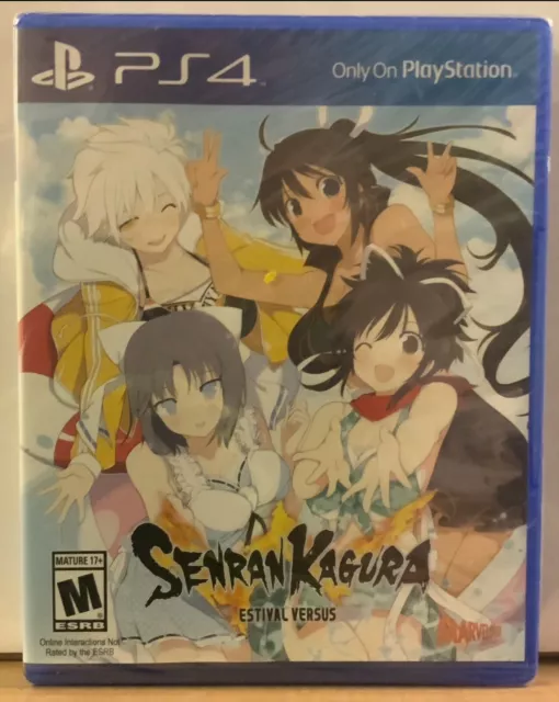 Senran Kagura: Estival Versus (PlayStation 4, PS4 2016) BRAND NEW/SEALED!