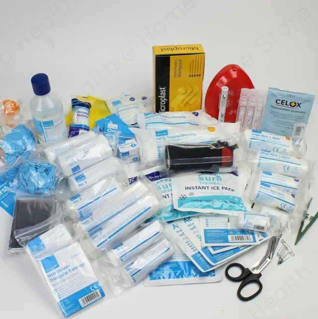 Celox Trauma First Aid Kit. Advanced Emergency Response Bag Includes Tourniquet 2