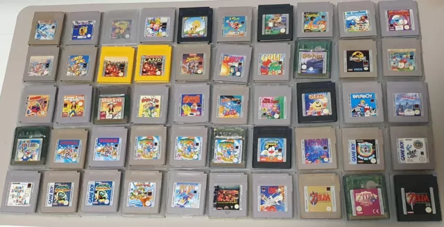 Gameboy Zelda DX Mario Wario Land Kirby Tetris Donkey Kong Battletoads Sammlung 3