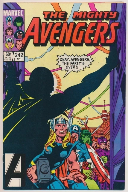The Avengers #242 Comic Book - Marvel Comics!