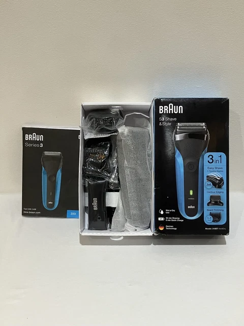 BRAUN SERIES S3 Model 3000s Wet&Dry Electric Shaver/Trimmer Head +5 ...