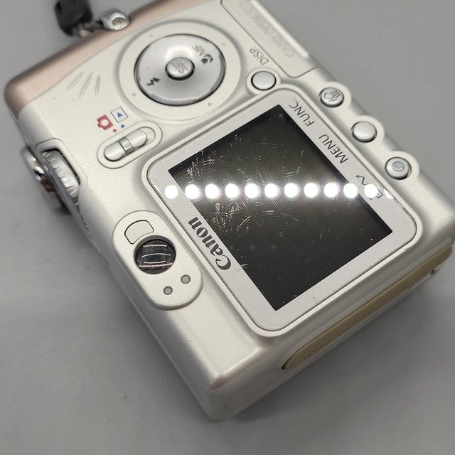 Canon PowerShot A510 3,2 megapixel fotocamera digitale compatta argento testato 18