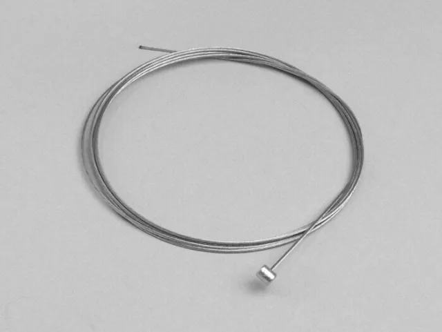 Universal Throttle Inner Cable 1.2mm x 2000mm Nipple 5.5mm x 7mm Lambretta-Vespa