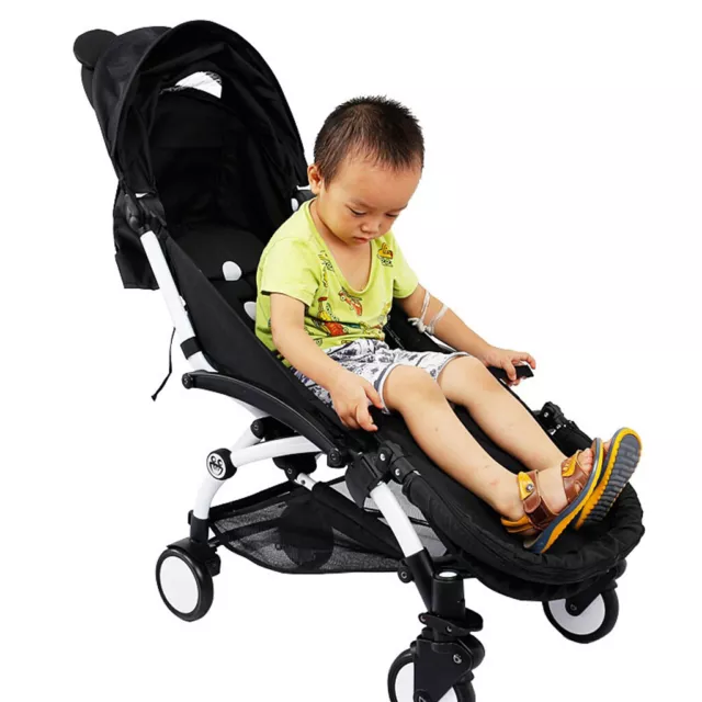 Baby Stroller Footboard Pushchair Foot Rest Bumper Bar Sleep Extend Board UK