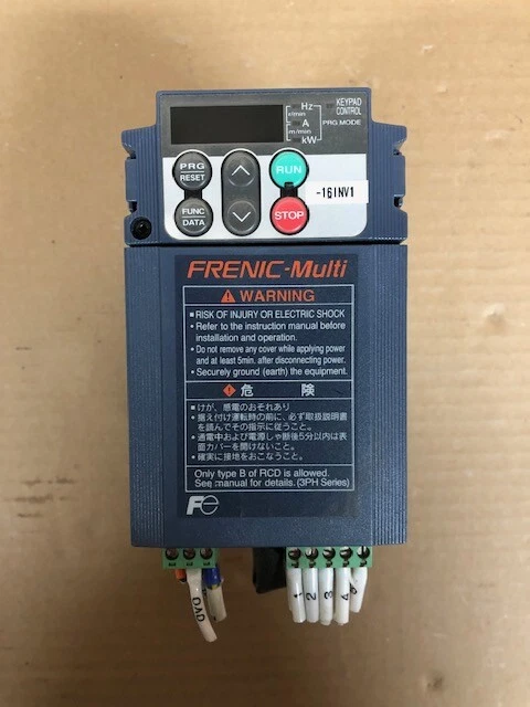 Fuji Electric Inverter FRNO.2E1S-2J FRNO2E1S2J 3PH 200-240V 1.8A