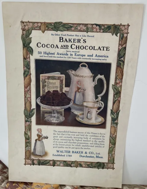 Ad Baker's Cocoa and Chocolate Highest Rewards