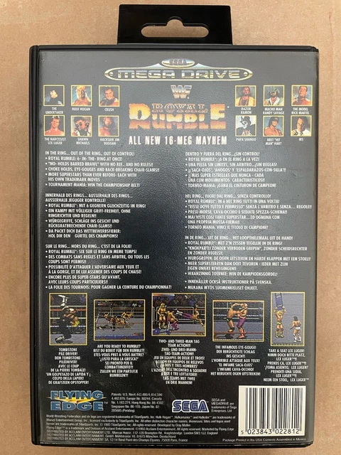 La Magie Du WWF Royal Rumble Megadrive : Un Voyage Inspirant Dans L Du Catch