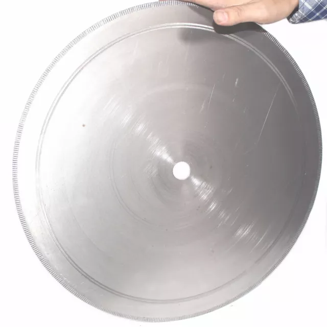 16" inch Lapidary Diamond Saw Blade Notched Rim Cutting Stone Tools Rock Slab