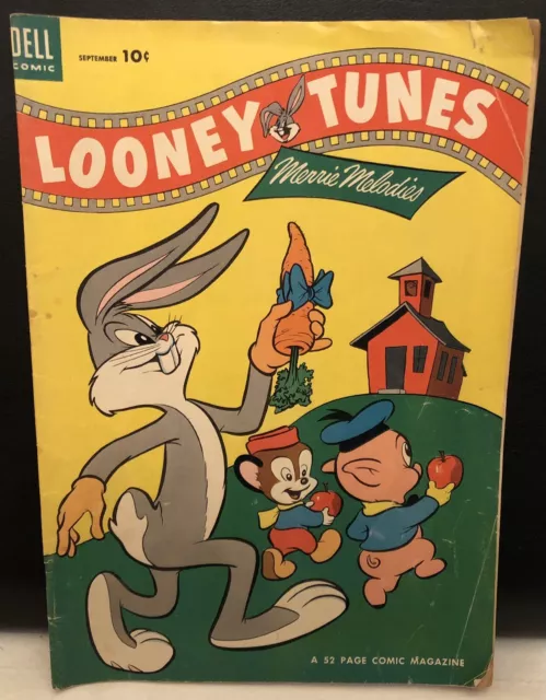 Looney Tunes #143 Comic Dell Comics 1953 Golden Age 3.5