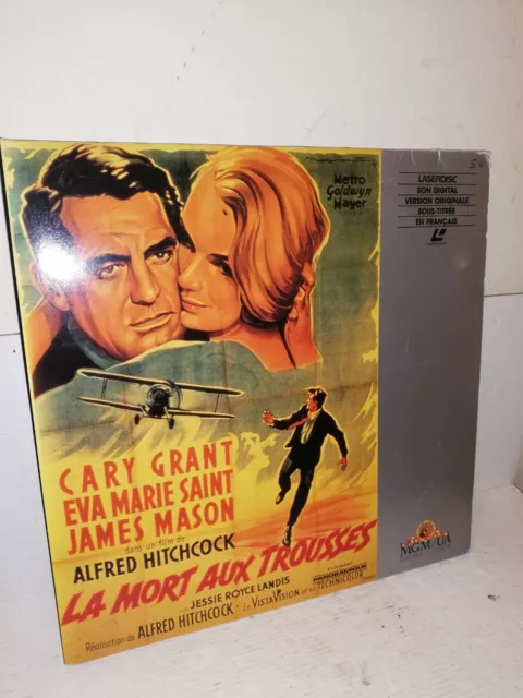 Laserdisc Film  La Mort Aux Trousses - Hitchcock -  Laser Disc Pal Vost