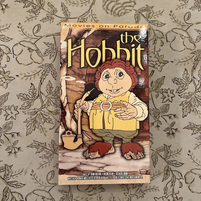 THE HOBBIT : The 1977 Animated Classic VHS TAPE LotR lord of the rings ...