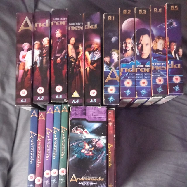 ANDROMEDA - THE Complete Series DVD Seasons 1, 2, 3, 4 (Region 2) & 5 ...