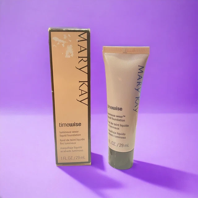 Base líquida beige Mary Kay TimeWise desgaste luminoso 7 038711