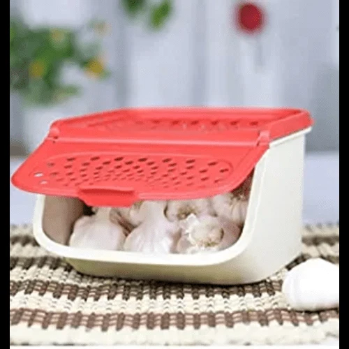 Lot De 3 Boîtes De Rangement à Pommes De Terre, Oignons Et Ail - Style Vintage Noir Avec Aération 360°