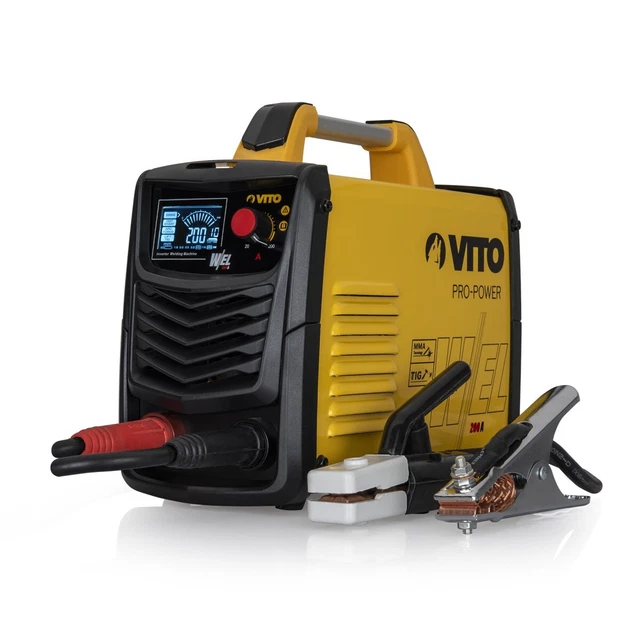 Poste a souder Professionnel inverter MMA TIG 200 Soude Ø 1.6 à 4 mm Malette lux