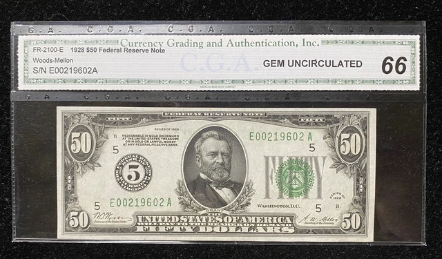 1928 $50 Richmond Federal Reserve Note Fr#2100-E