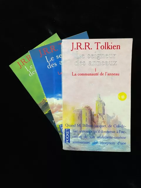 ¤ 3 romans Fantasy - JRR TOLKIEN - LE SEIGNEUR DES ANNEAUX - Tomes 1/2/3 complet