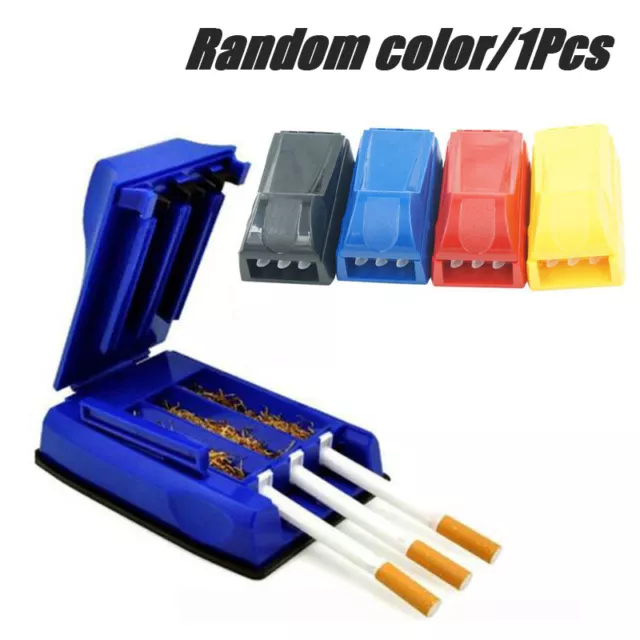 Manual Triple Tobacco Cigarette Rolling Tube Injector Machine Maker Roller  ZC