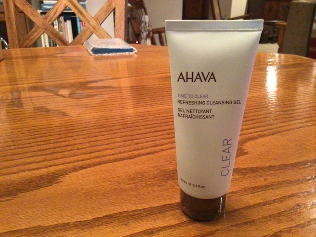 Gel de limpieza refrescante AHAVA - ¡Es hora de limpiar 3,4 oz 100 ml envío gratuito!