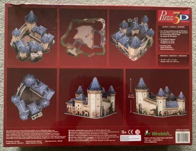 Puzz3D Medieval Castle Brand New and Sealed 2