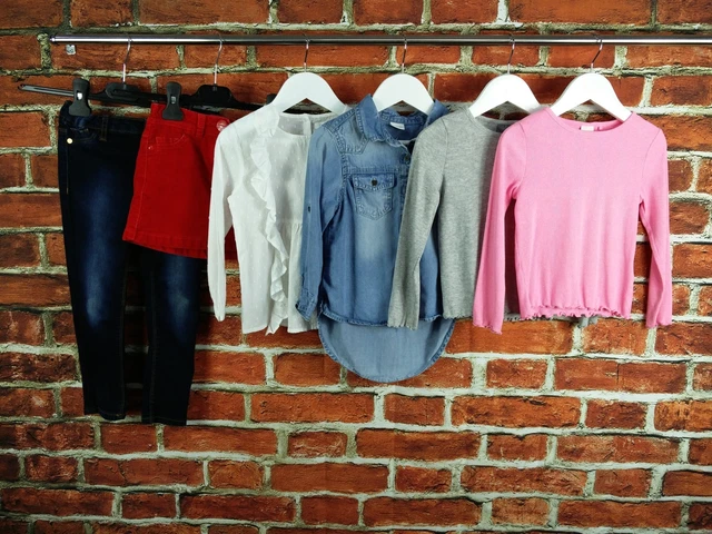 GIRLS BUNDLE 3-4 YEARS NEXT etc FRILLY CORD DENIM TOPS SHIRT SKIRT JEANS 104CM