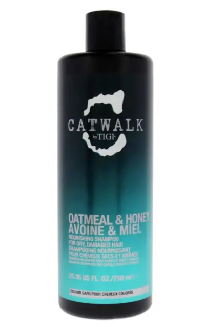TIGI Catwalk Oatmeal und Honey nährendes Shampoo für geschädigtes Haar, 750 ml ✅