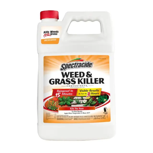 128Oz SPECTRACIDE Concentrate Weed Grass Killer Poison Ivy Clover Herbicide
