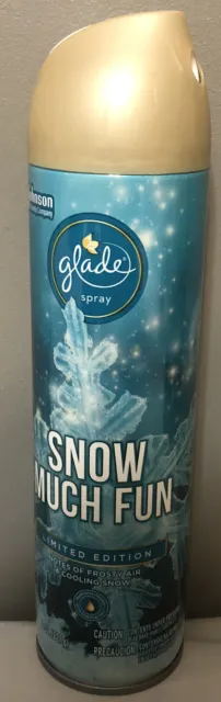 Glade Air Freshener spray Limited Edition Snow Much Fun