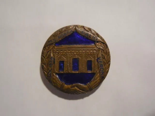 Palio Verona door mutual aid badge