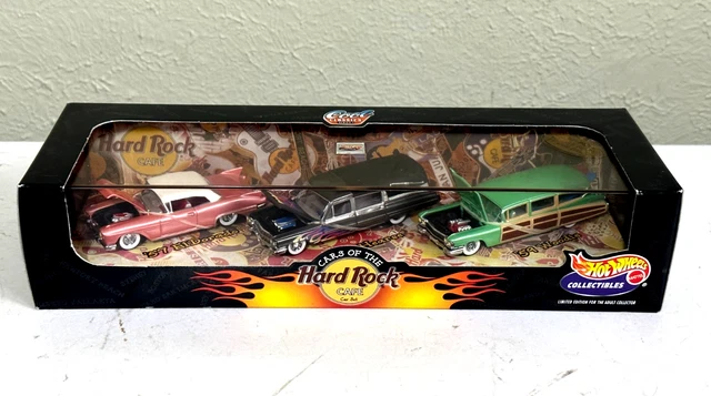 HOT WHEELS 100% Boxed Hard Rock Cafe 1957 Cadillac Eldorado