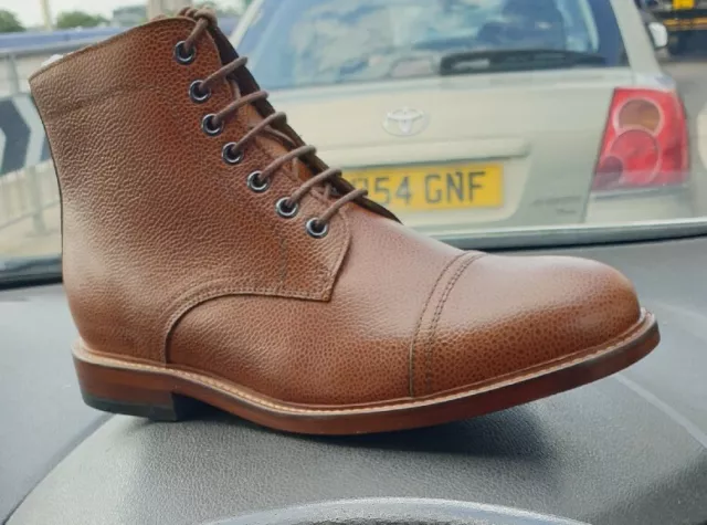 Ostentoso gritar Sabio CLARKS MENS CRAFT Albert Brown Full Leather Lace Up Boots British Tan  SALE*** £59.99 - PicClick UK
