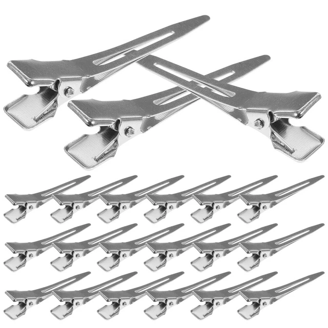 50 pz clip per capelli in alligatore fiocco per capelli