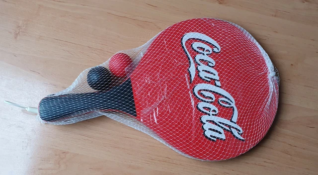 Coca-Cola   Beachtennis Spiel unbenutzt OVP